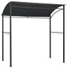 Belvédère de barbecue 215x150x220 cm Anthracite Acier 