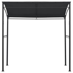 Belvédère de barbecue 215x150x220 cm Anthracite Acier 