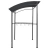 Belvédère de barbecue 215x150x220 cm Anthracite Acier 