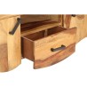 Meuble TV 115x30x42 cm Bois solide 