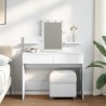 Coiffeuse avec LED blanc 100x40x130 cm 