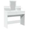 Coiffeuse avec LED blanc 100x40x130 cm 