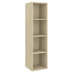 Ensemble de meuble TV 3 pcs Chêne sonoma Bois d'ingénierie 