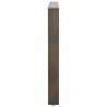 Pieds de table à manger en forme de V, 3 pièces, acier naturel, 90 x (72-73,3) cm 