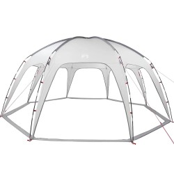 Tente de réception gris imperméable 