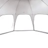 Tente de réception gris imperméable 