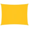 Voile de parasol tissu oxford rectangulaire 4x6 m jaune 