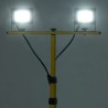 Projecteur à LED avec trépied 2x20 W Blanc froid  