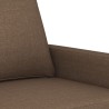 Fauteuil Marron 60 cm Tissu 