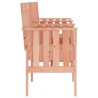 Banc de jardin avec table 2 places bois massif de douglas 
