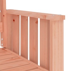 Banc de jardin avec table 2 places bois massif de douglas 