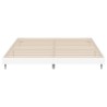 Cadre de lit sans matelas blanc 180x200 cm bois d'ingénierie 