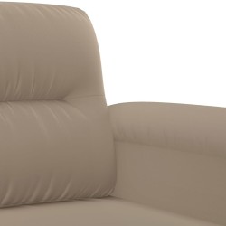 Chaise de canapé Taupe 60 cm Tissu microfibre 