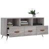 Meuble TV sonoma gris 102x36x50 cm bois d'ingénierie 