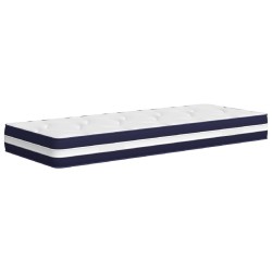 Matelas à ressorts ensachés dureté moyenne 70x200 cm 