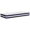 Matelas à ressorts ensachés dureté moyenne 70x200 cm 