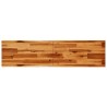 Table console à live edge 140x40x80 cm bois d'acacia solide 