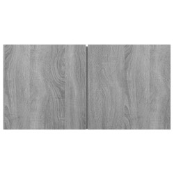 Ensemble de meubles TV 4 pcs Sonoma gris Bois d'ingénierie 