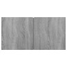 Ensemble de meubles TV 4 pcs Sonoma gris Bois d'ingénierie 
