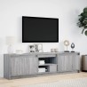 Meuble TV avec LED sonoma gris 180x34x50 cm bois d'ingénierie 