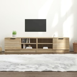 Meubles TV 2 pcs Chêne sonoma 80x35x36,5 cm Bois d'ingénierie 
