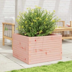 Jardinière 70x70x46 cm bois massif de douglas 