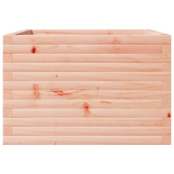 Jardinière 70x70x46 cm bois massif de douglas 