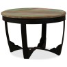 Table basse bois de récupération massif 60x40 cm 
