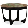 Table basse bois de récupération massif 60x40 cm 