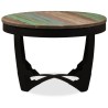 Table basse bois de récupération massif 60x40 cm 