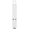 Pieds de table basse Blanc 2 pièces 50 x (30-31) cm Acier 