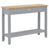Table console Gris 110x35x80 cm Bois 