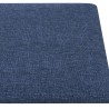 Panneaux muraux 12 pcs Bleu 60x30 cm Tissu 2,16 m² 