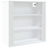 Armoire murale Blanc 80x33x80 cm Bois d'ingénierie 