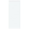 Armoire murale Blanc 80x33x80 cm Bois d'ingénierie 