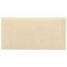 Panneaux muraux 12 pcs Crème 60x30 cm Tissu 2,16 m² 
