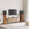 Supports de haut-parleurs 2 pcs vieux bois bois d'ingénierie 
