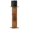 Supports de haut-parleurs 2 pcs vieux bois bois d'ingénierie 