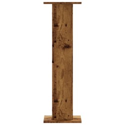 Supports de haut-parleurs 2 pcs vieux bois bois d'ingénierie 