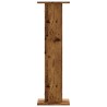 Supports de haut-parleurs 2 pcs vieux bois bois d'ingénierie 