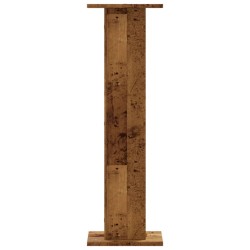Supports de haut-parleurs 2 pcs vieux bois bois d'ingénierie 