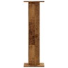 Supports de haut-parleurs 2 pcs vieux bois bois d'ingénierie 