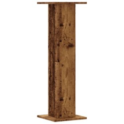 Supports de haut-parleurs 2 pcs vieux bois bois d'ingénierie 