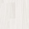 Cadre de lit sans matelas blanc bois massif 100x200 cm 