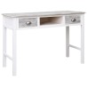 Bureau Gris 110x45x76 cm Bois 