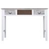 Bureau Gris 110x45x76 cm Bois 