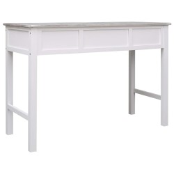 Bureau Gris 110x45x76 cm Bois 