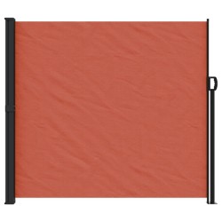 Auvent latéral rétractable terre cuite 180x600 cm 