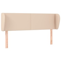Tête de lit avec oreilles Cappuccino 147x23x78/88 cm Similicuir 