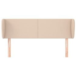 Tête de lit avec oreilles Cappuccino 147x23x78/88 cm Similicuir 